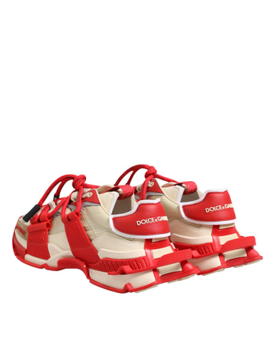 Dolce &amp; Gabbana Multicolor Logo Low Top Space Sneakers Schoenen