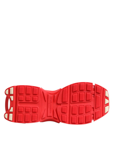 Dolce &amp; Gabbana Multicolor Logo Low Top Space Sneakers Schoenen