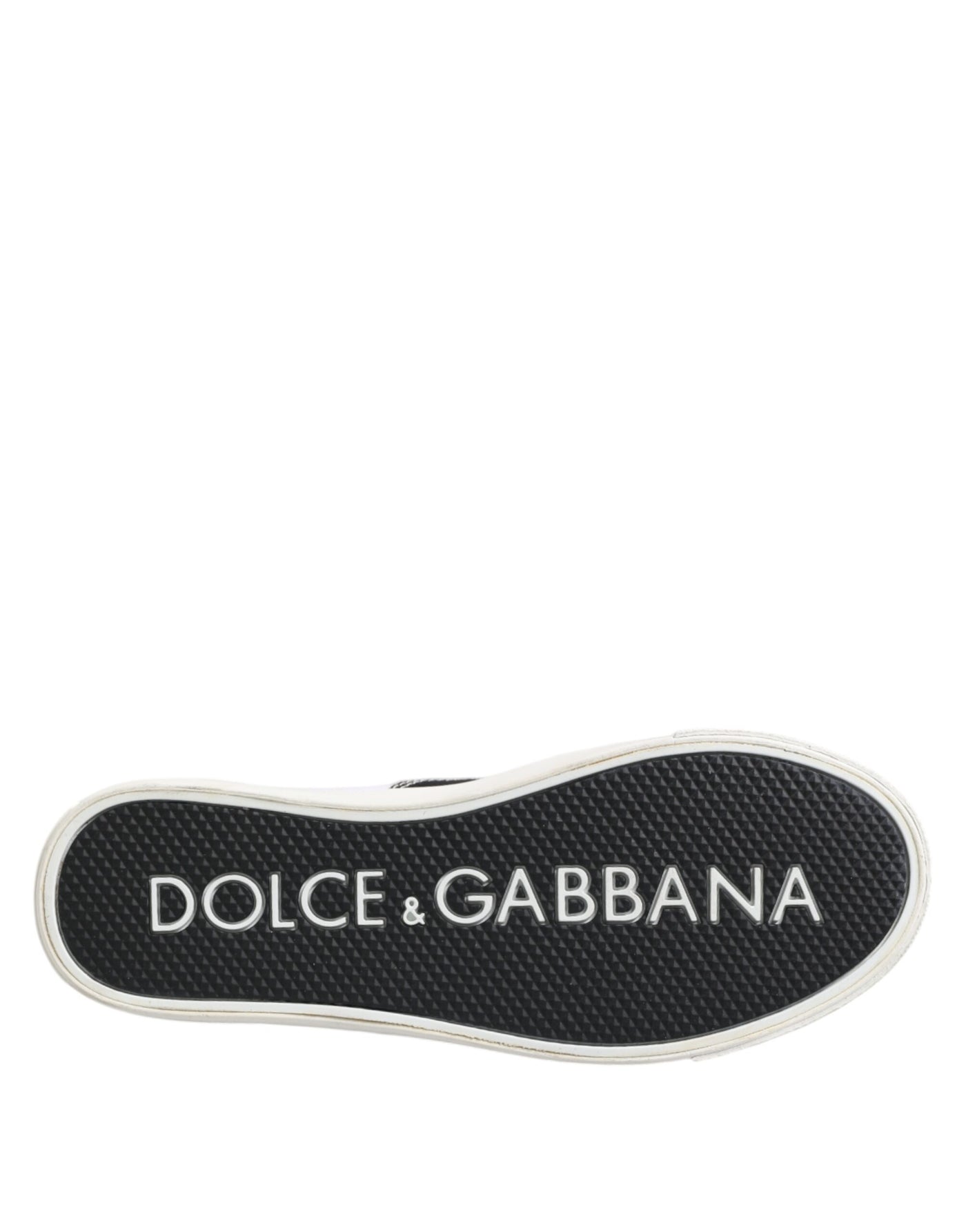 Dolce &amp; Gabbana Zwarte Veterschoenen voor Heren van Katoenen Canvas