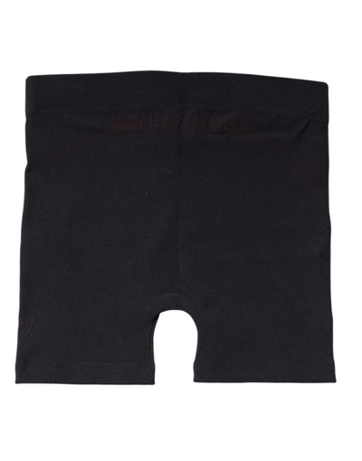 Dolce &amp; Gabbana Zwarte Nylon Stretch Boxershorts Ondergoed