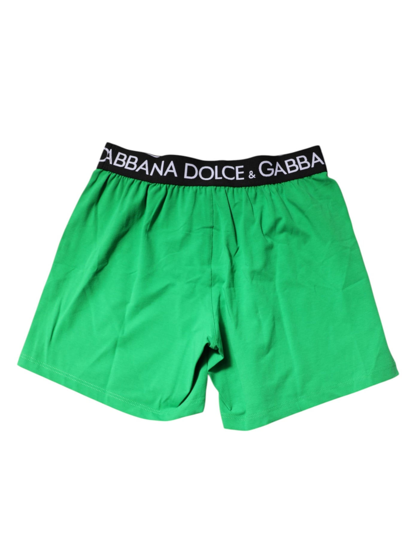 Dolce &amp; Gabbana Groene Katoenen Regular Boxershorts Ondergoed