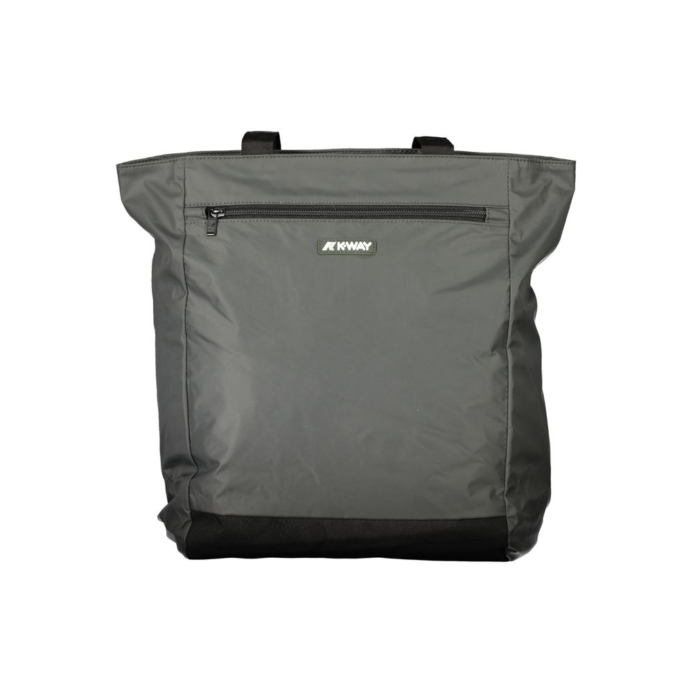 Sac à main K-WAY en polyester vert