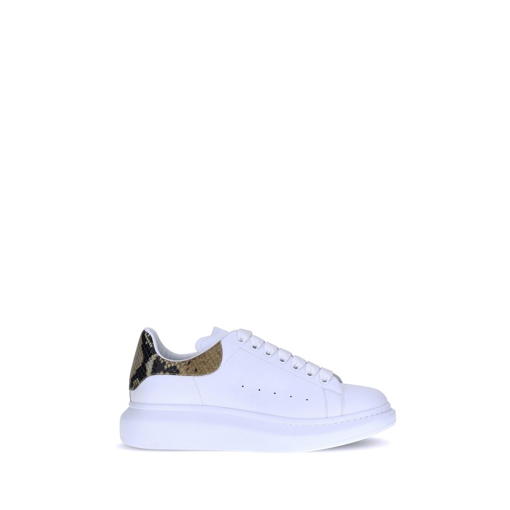 Alexander McQueen leren sneakers