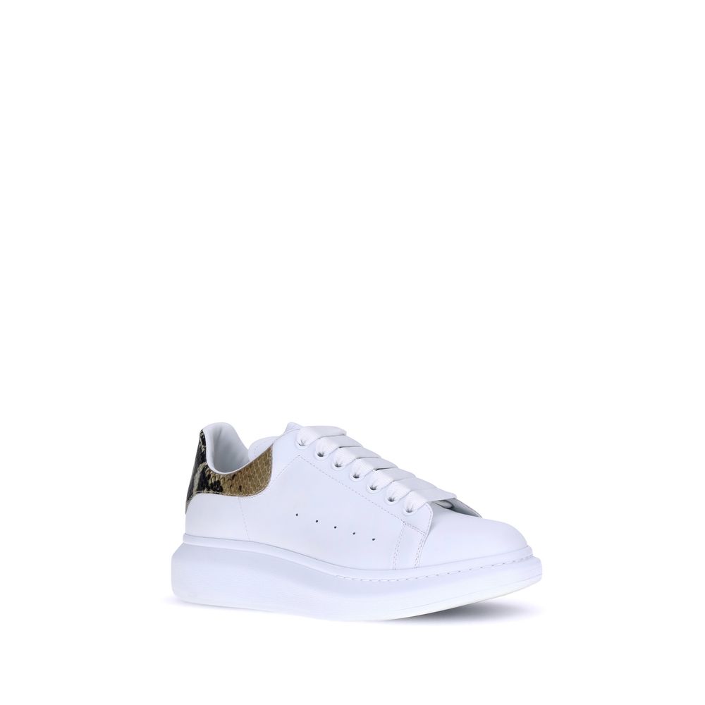 Alexander McQueen leren sneakers