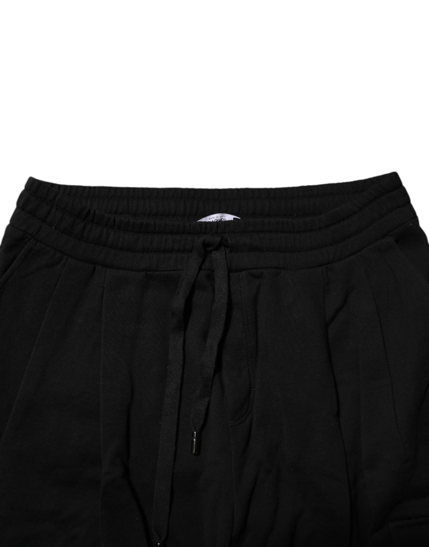 Dolce &amp; Gabbana Zwarte Katoenen Logo Joggingbroek