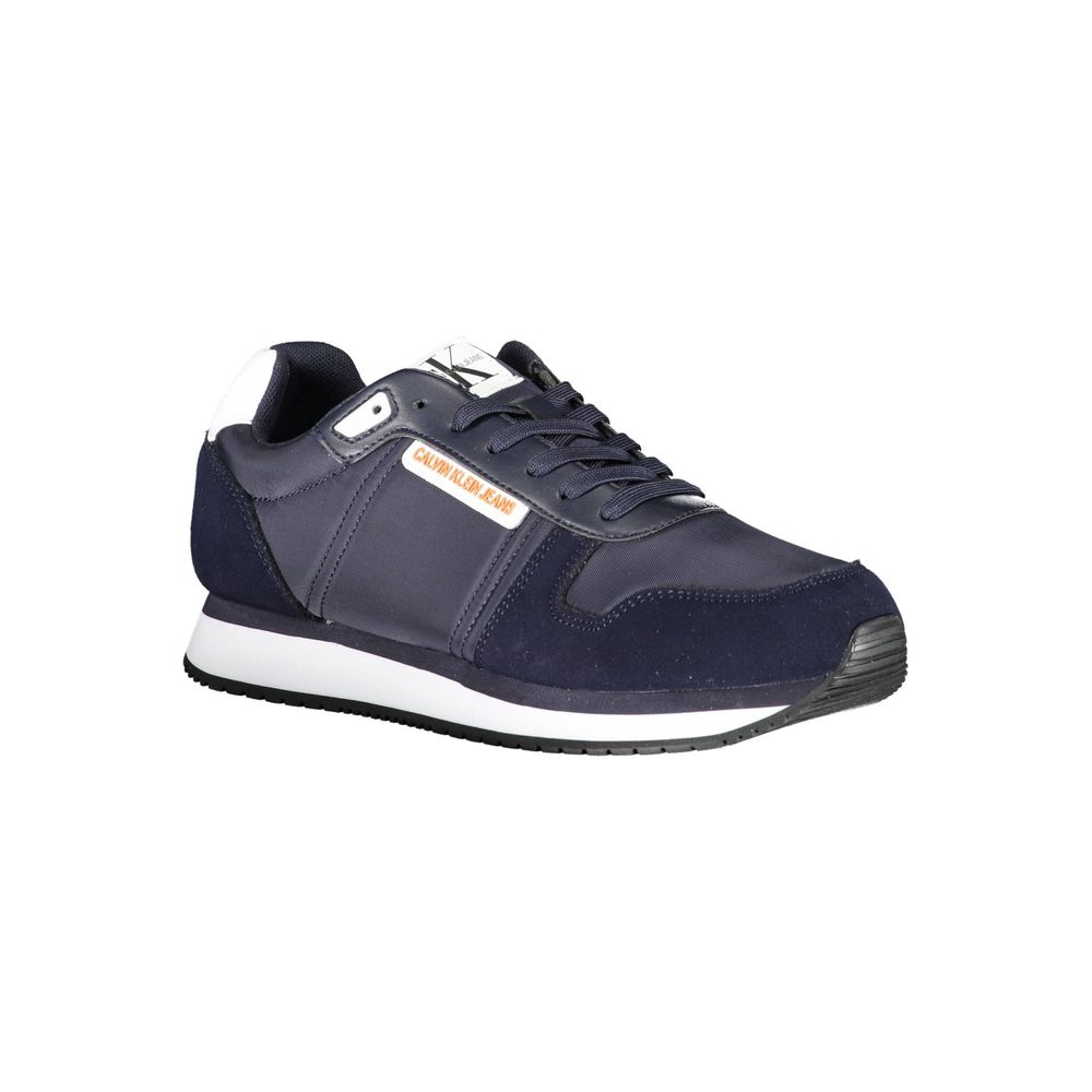 Calvin Klein Blauwe Polyester Sneaker