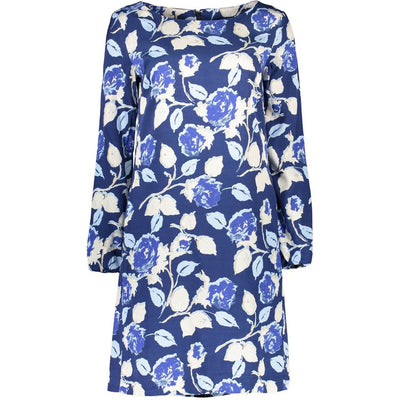 Gant Blauwe Viscose Jurk