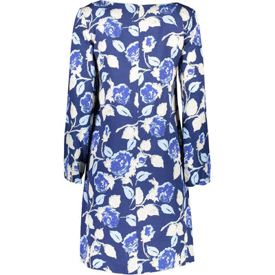 Gant Blauwe Viscose Jurk