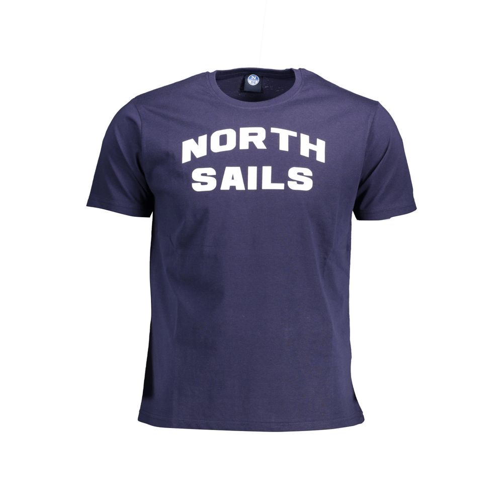 North Sails Blauw Katoenen T-shirt
