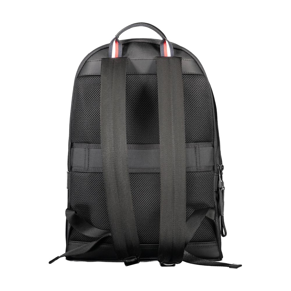 Tommy Hilfiger Zwarte Polyester Rugzak