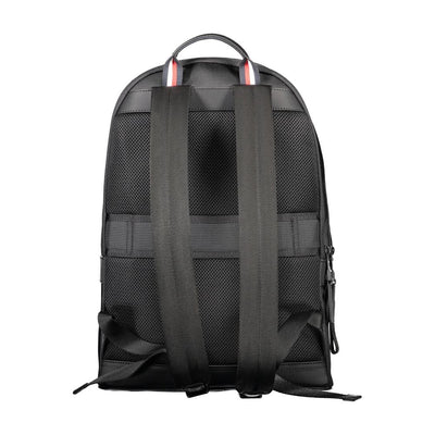 Tommy Hilfiger Zwarte Polyester Rugzak
