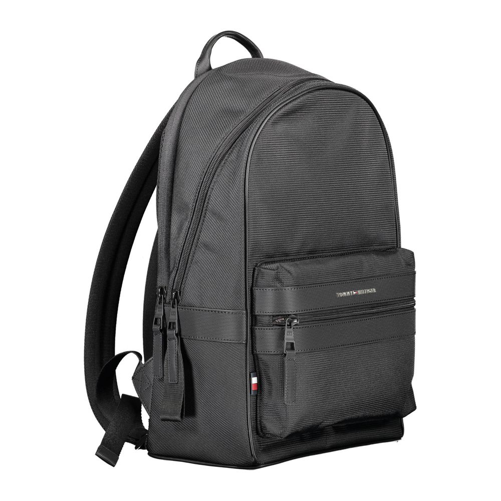 Tommy Hilfiger Zwarte Polyester Rugzak