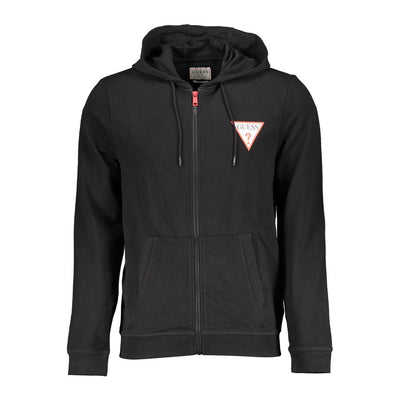 Pull en coton noir Guess Jeans