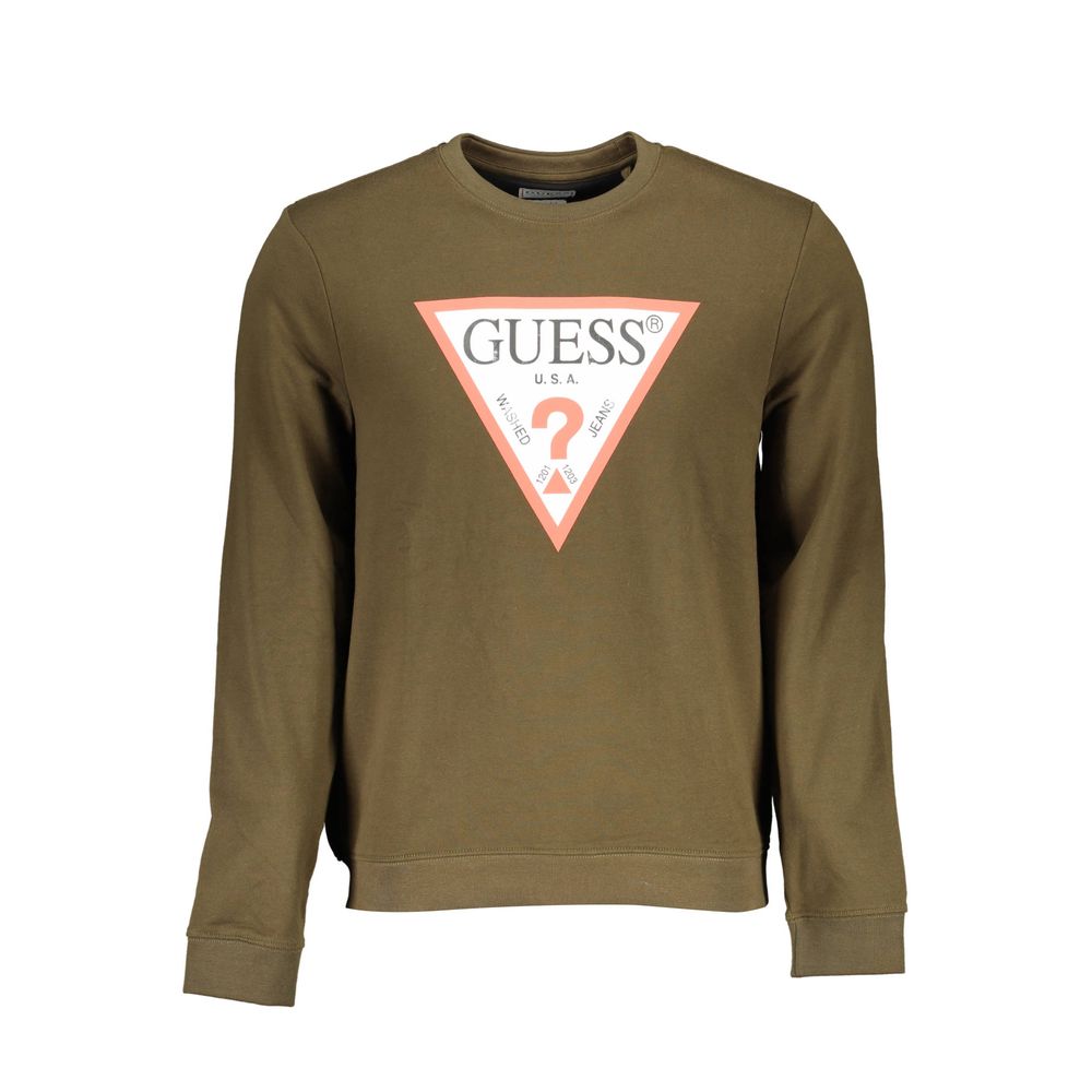Pull en coton vert Guess Jeans