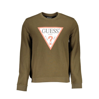 Pull en coton vert Guess Jeans