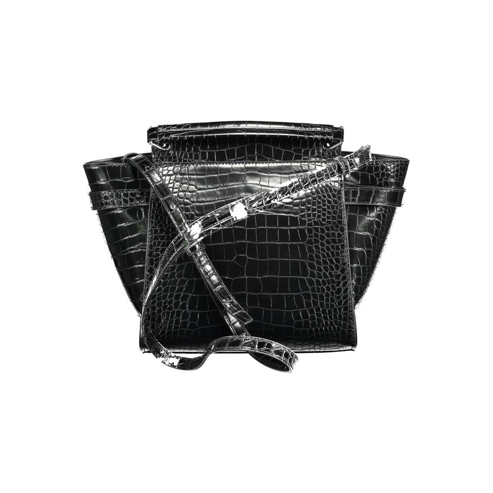 Sac à main en polyéthylène noir Calvin Klein