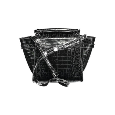 Sac à main en polyéthylène noir Calvin Klein