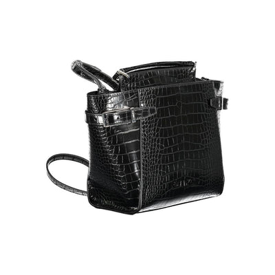 Sac à main en polyéthylène noir Calvin Klein
