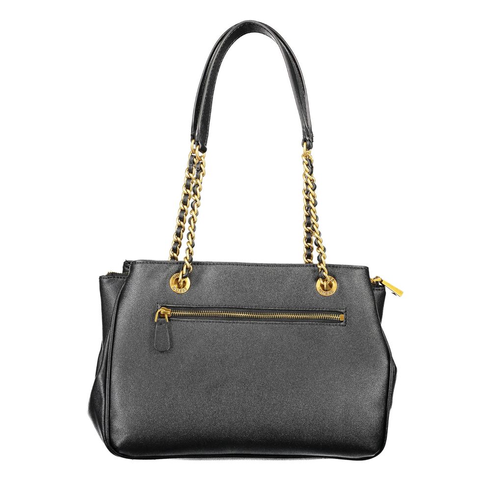 Sac à main Guess Jeans en polyéthylène noir