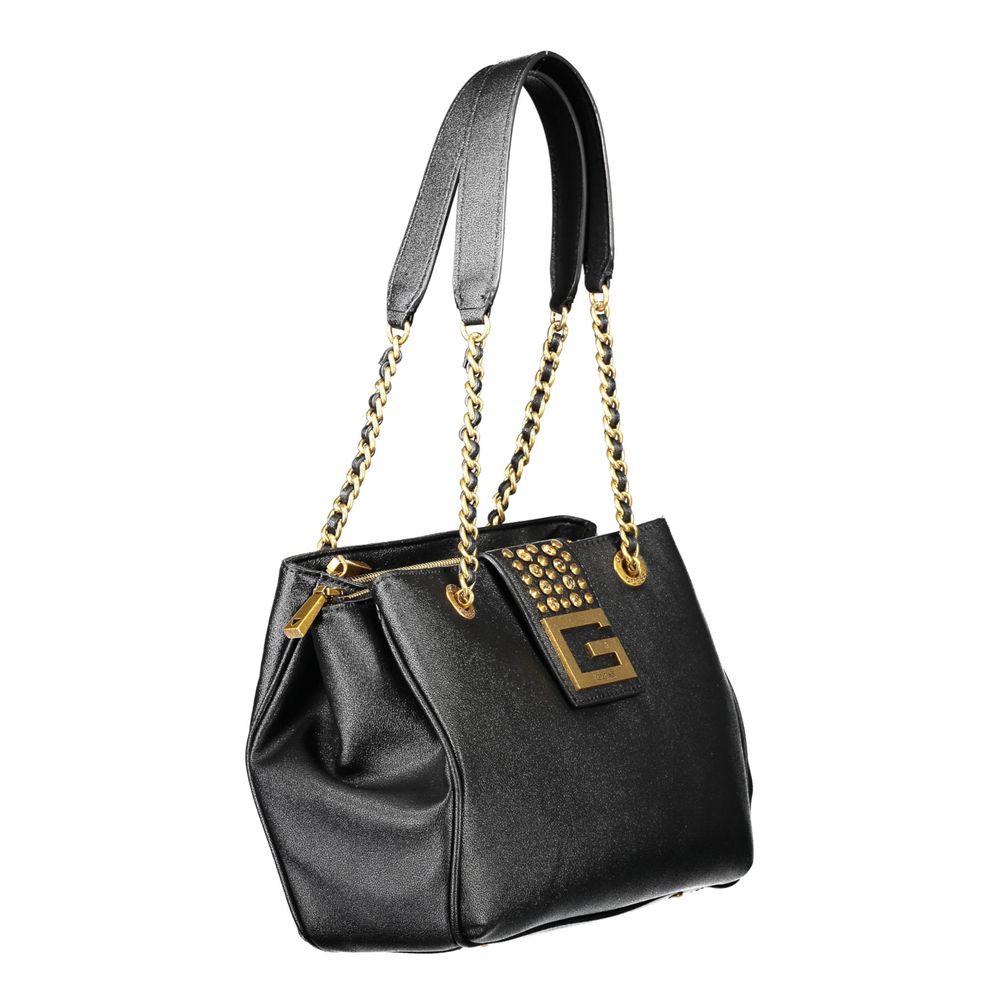 Sac à main Guess Jeans en polyéthylène noir