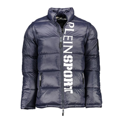 Veste Plein Sport en polyester bleu