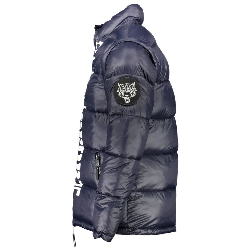 Veste Plein Sport en polyester bleu