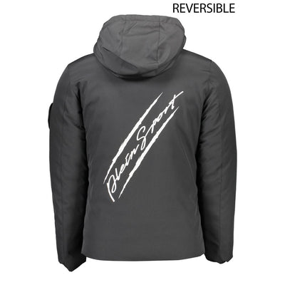 Plein Sport Black Polyester Jacket