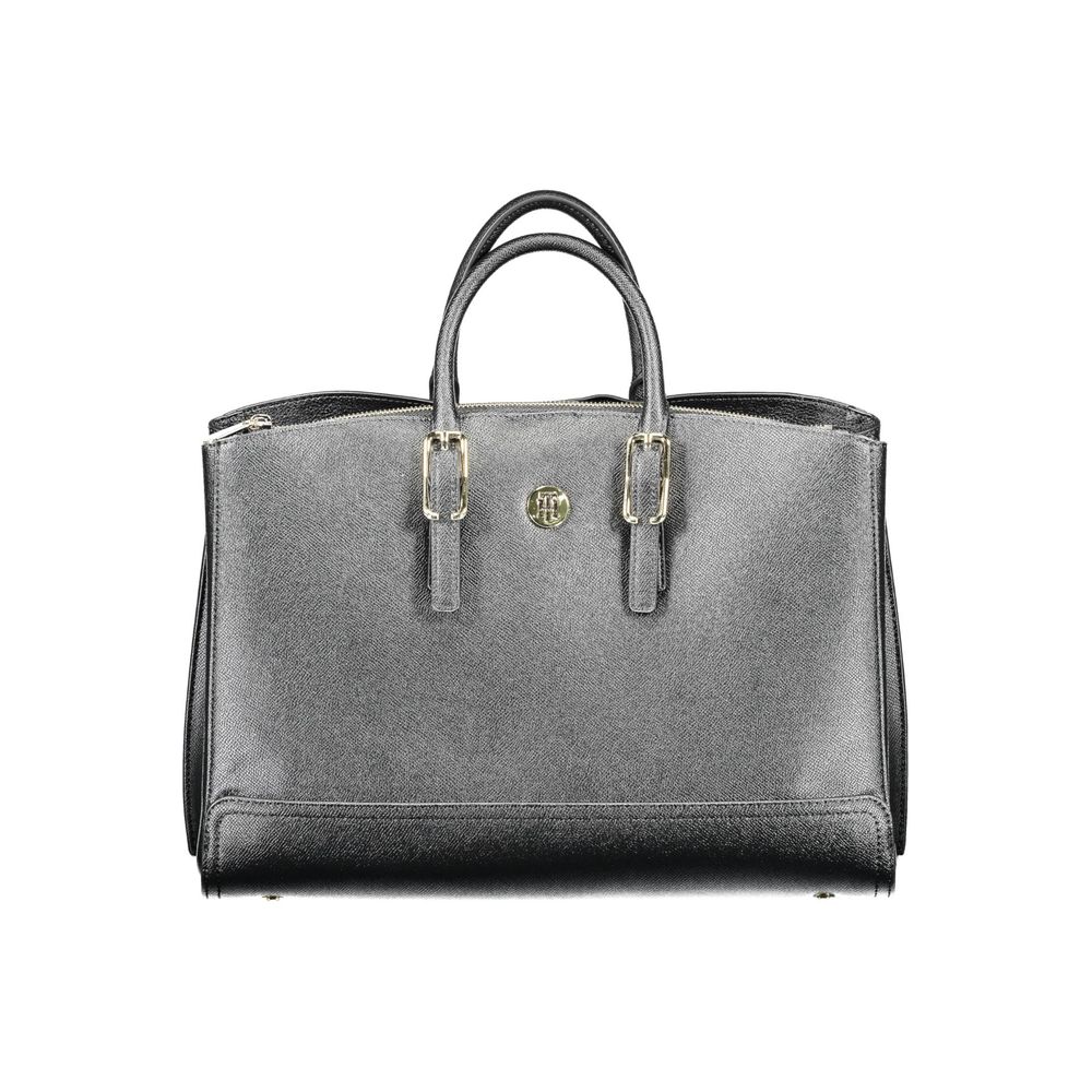 Sac à main Tommy Hilfiger en polyéthylène noir