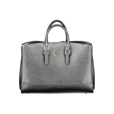 Sac à main Tommy Hilfiger en polyéthylène noir