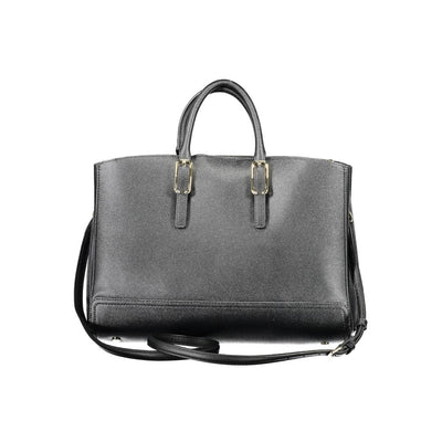 Sac à main Tommy Hilfiger en polyéthylène noir
