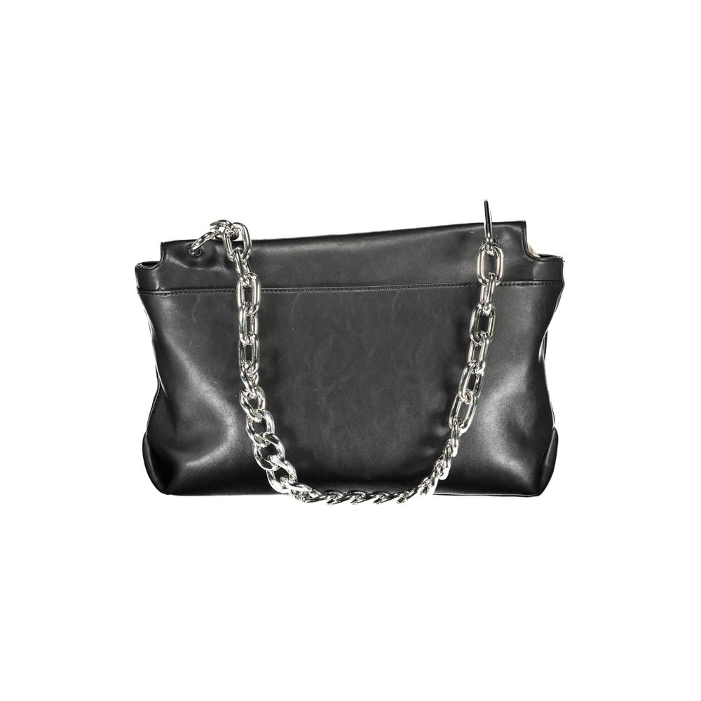 Sac à main en polyéthylène noir Calvin Klein