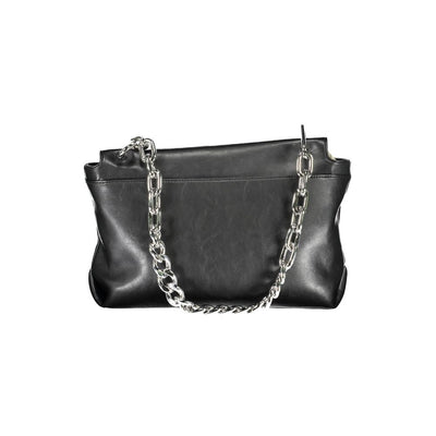 Sac à main en polyéthylène noir Calvin Klein