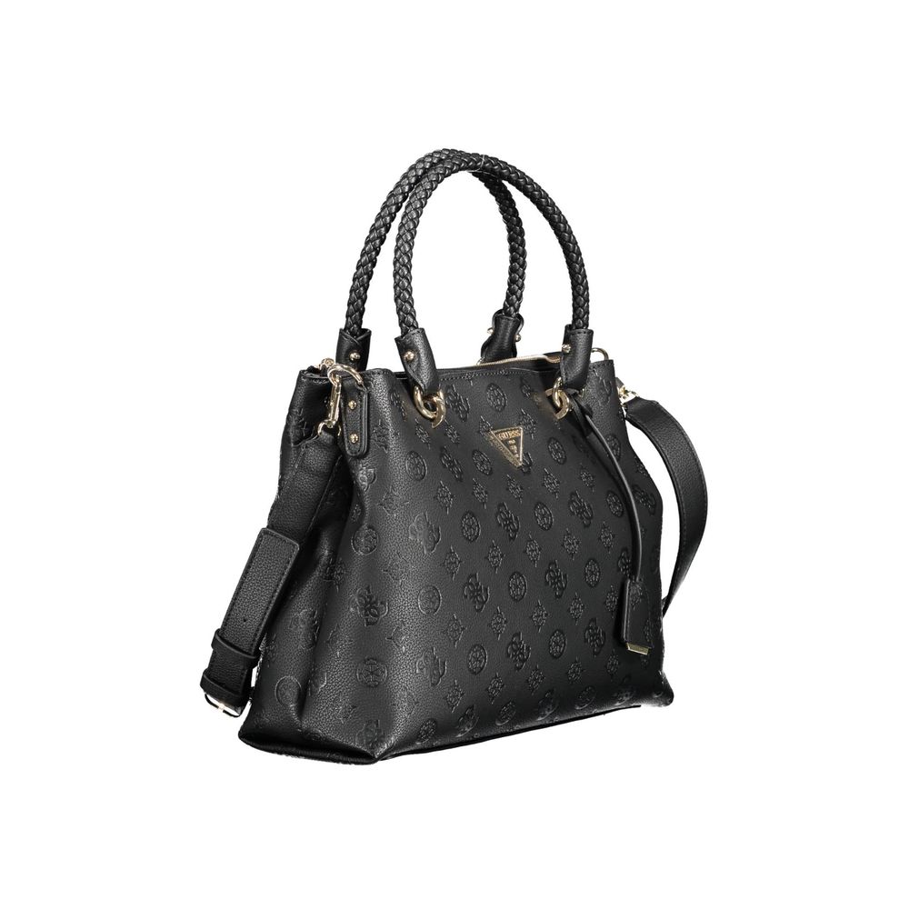 Sac à main Guess Jeans en polyéthylène noir