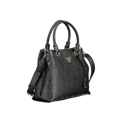 Sac à main Guess Jeans en polyéthylène noir