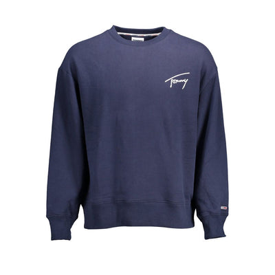 Pull en coton bleu Tommy Hilfiger