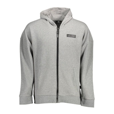 Pull en coton gris Plein Sport