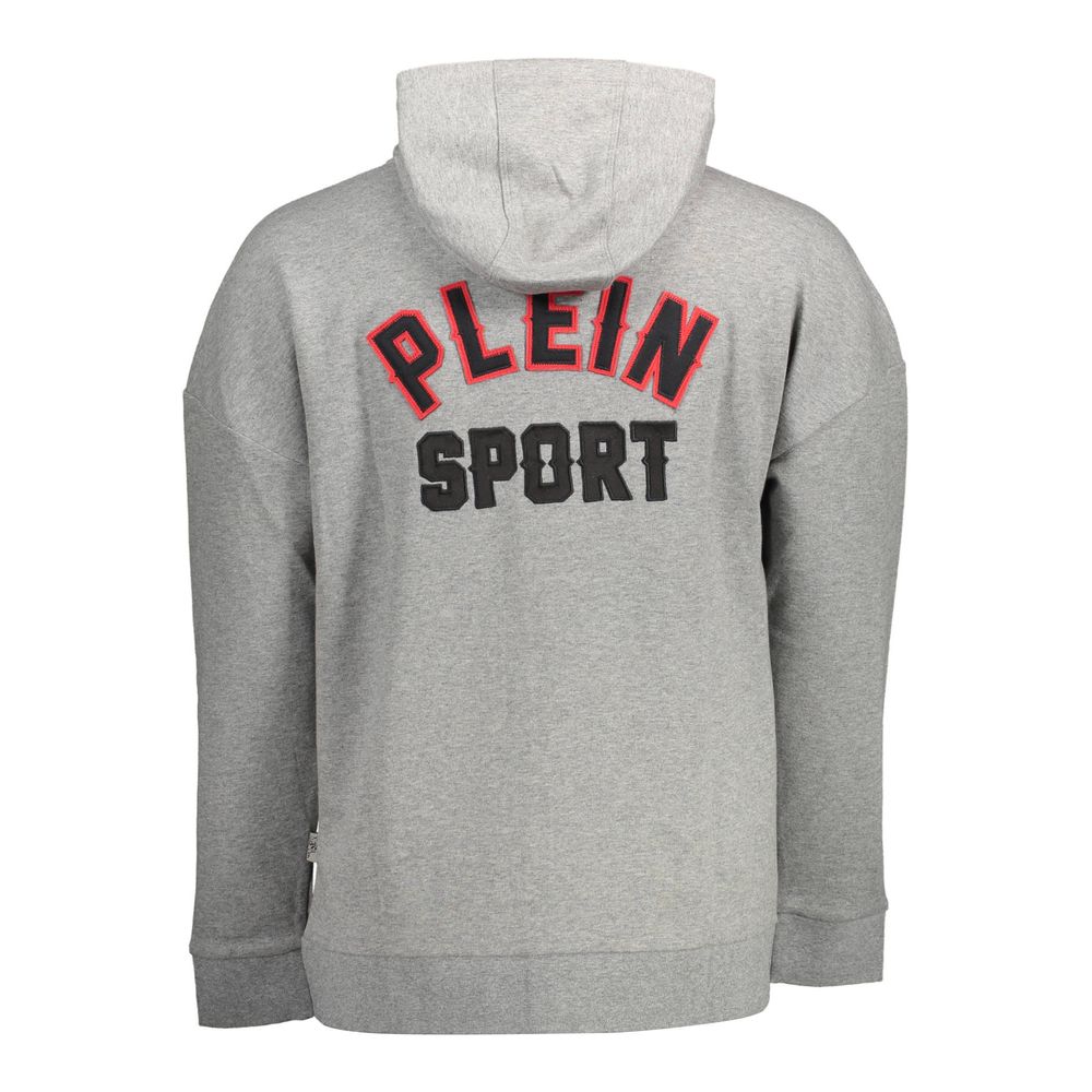 Pull en coton gris Plein Sport