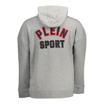 Pull en coton gris Plein Sport