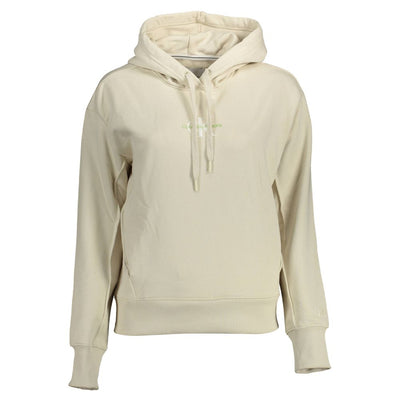 Calvin Klein Beige Cotton Women Sweater