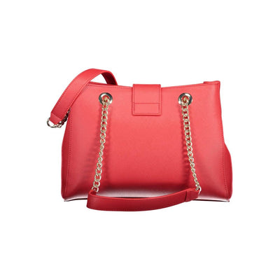 Sac à main en polyéthylène rouge Mario Valentino