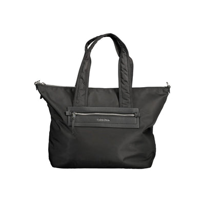 Sac à main en polyester noir Calvin Klein
