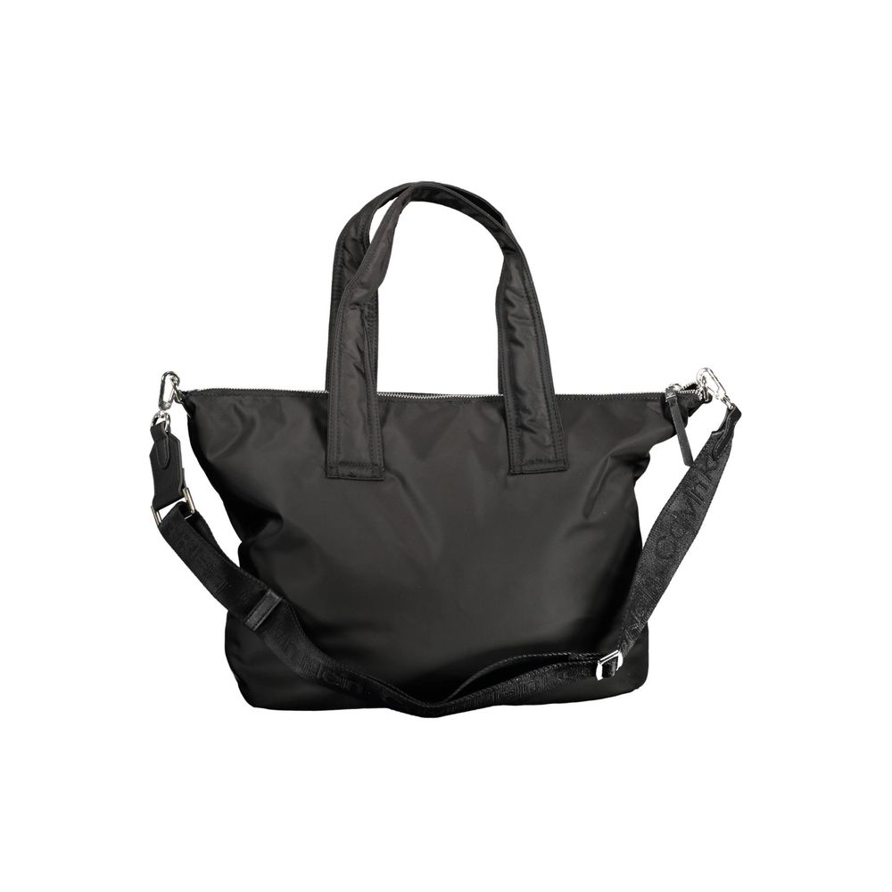 Sac à main en polyester noir Calvin Klein