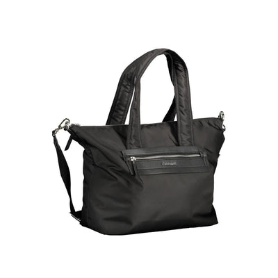 Sac à main en polyester noir Calvin Klein