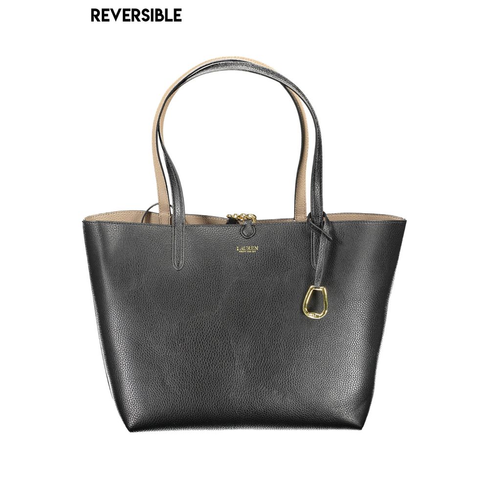 Sac à main en polyéthylène noir Ralph Lauren
