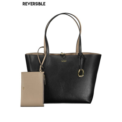Sac à main en polyéthylène noir Ralph Lauren