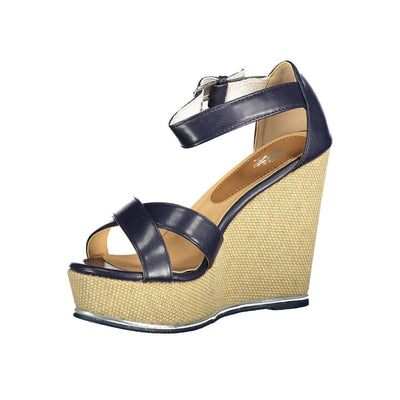 U.S. POLO ASSN. Blue Cotton Sandal