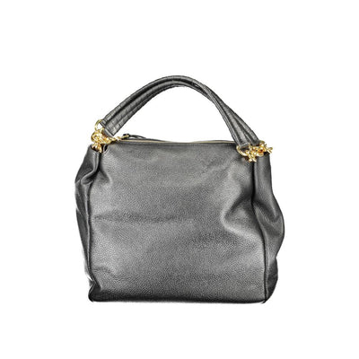 Sac à main en cuir noir Coccinelle
