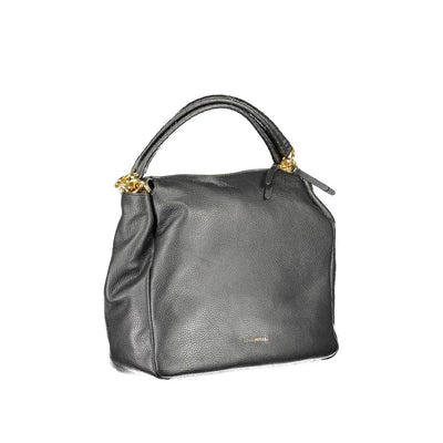 Sac à main en cuir noir Coccinelle
