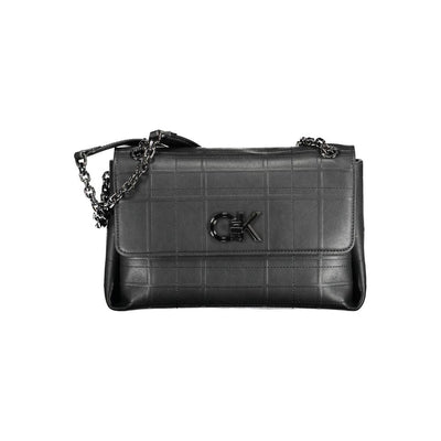 Sac à main en polyester noir Calvin Klein