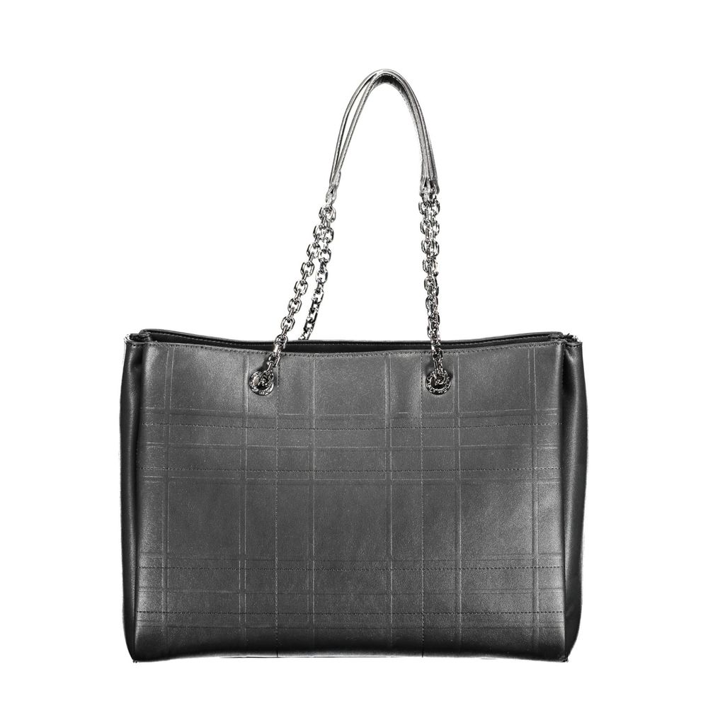 Sac à main en polyester noir Calvin Klein